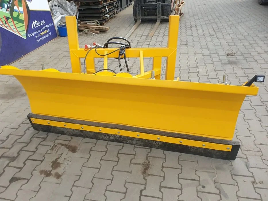 OKAZJA! RATY 0%! PŁUG DO ŚNIEGU 240 cm do ładowarki JCB, manitou, schaffer, kramer