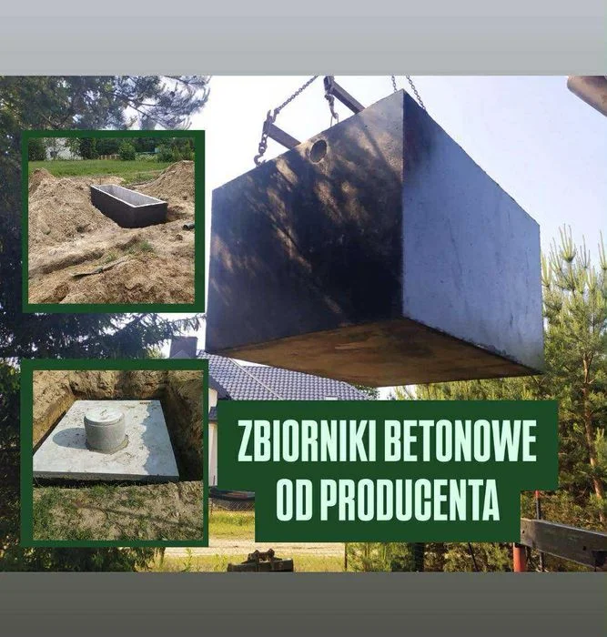 Zbiornik Betonowy na Gnojowicę 6m3. Szambo Betonowe
