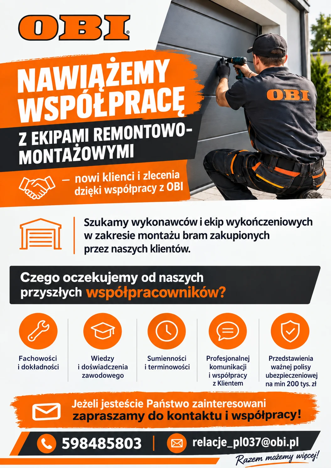 POSZUKUJEMY W CELU NAWIĄZANIA WSPÓŁPRACY FIRM REMONTOWO-BUDOWLANYCH