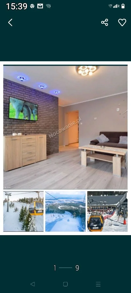 ŚWIERADÓW ZDRÓJ apartament 2 pokojowy blisko centrum i stoku Ski Sun Świeradów-Zdrój