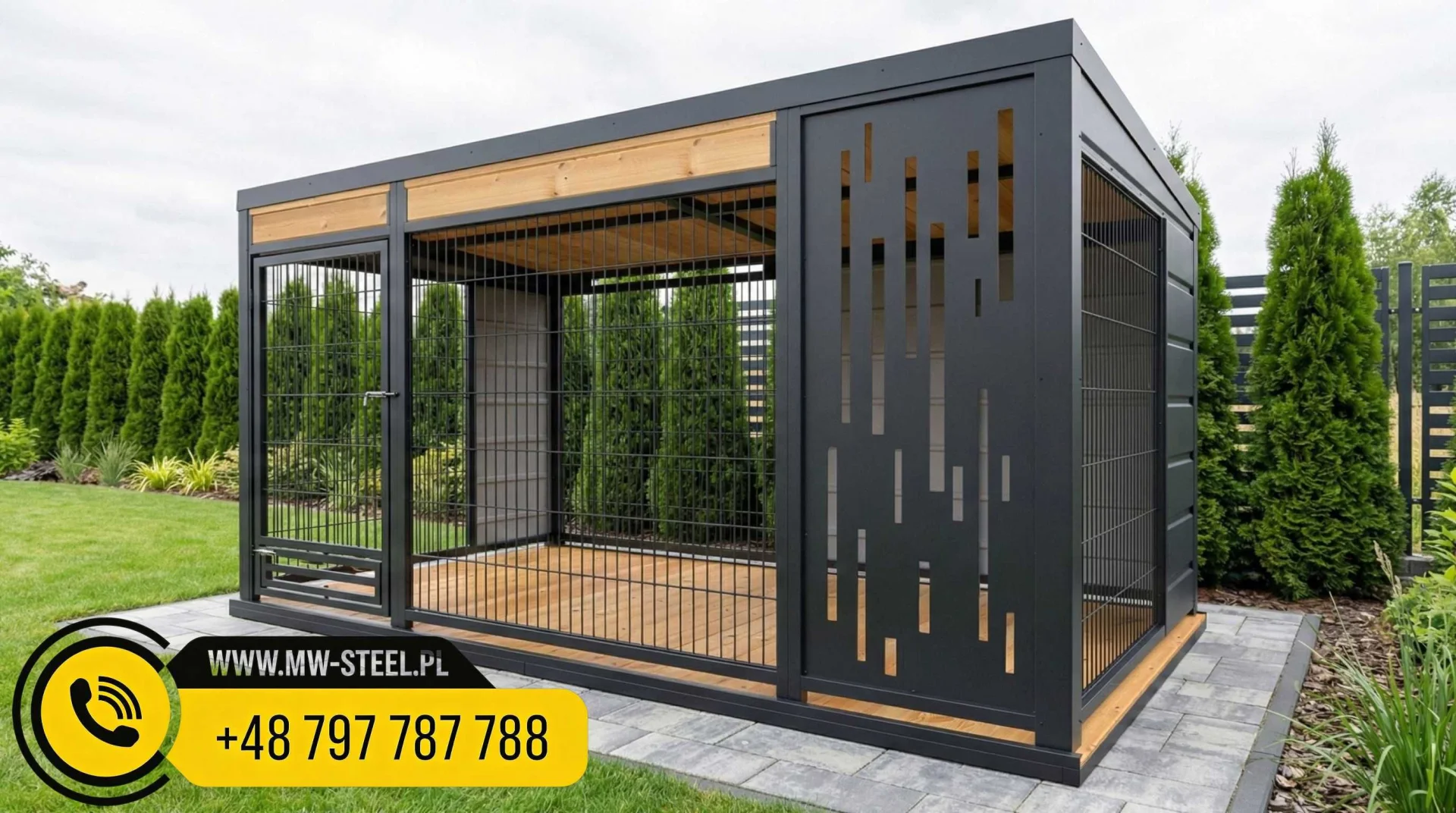 Wybieg, buda, klatka dla psa, kojec, woliera Katowice Bogucice