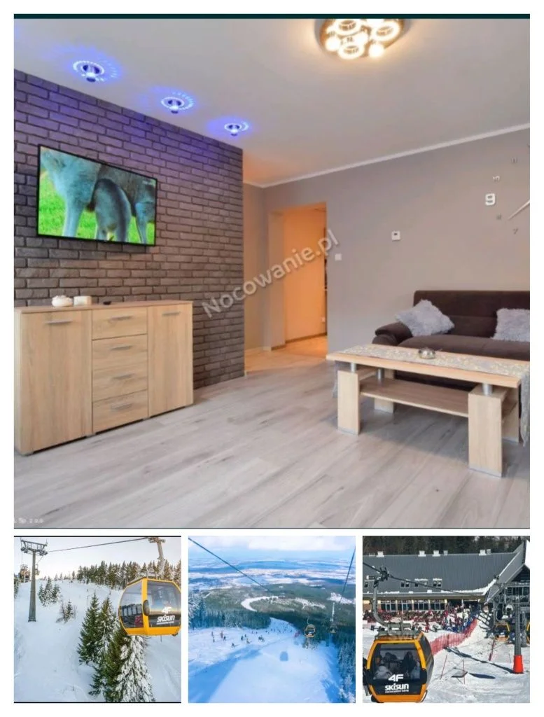 ŚWIERADÓW ZDRÓJ apartament 2 pokojowy blisko centrum i stoku SKI-SUN