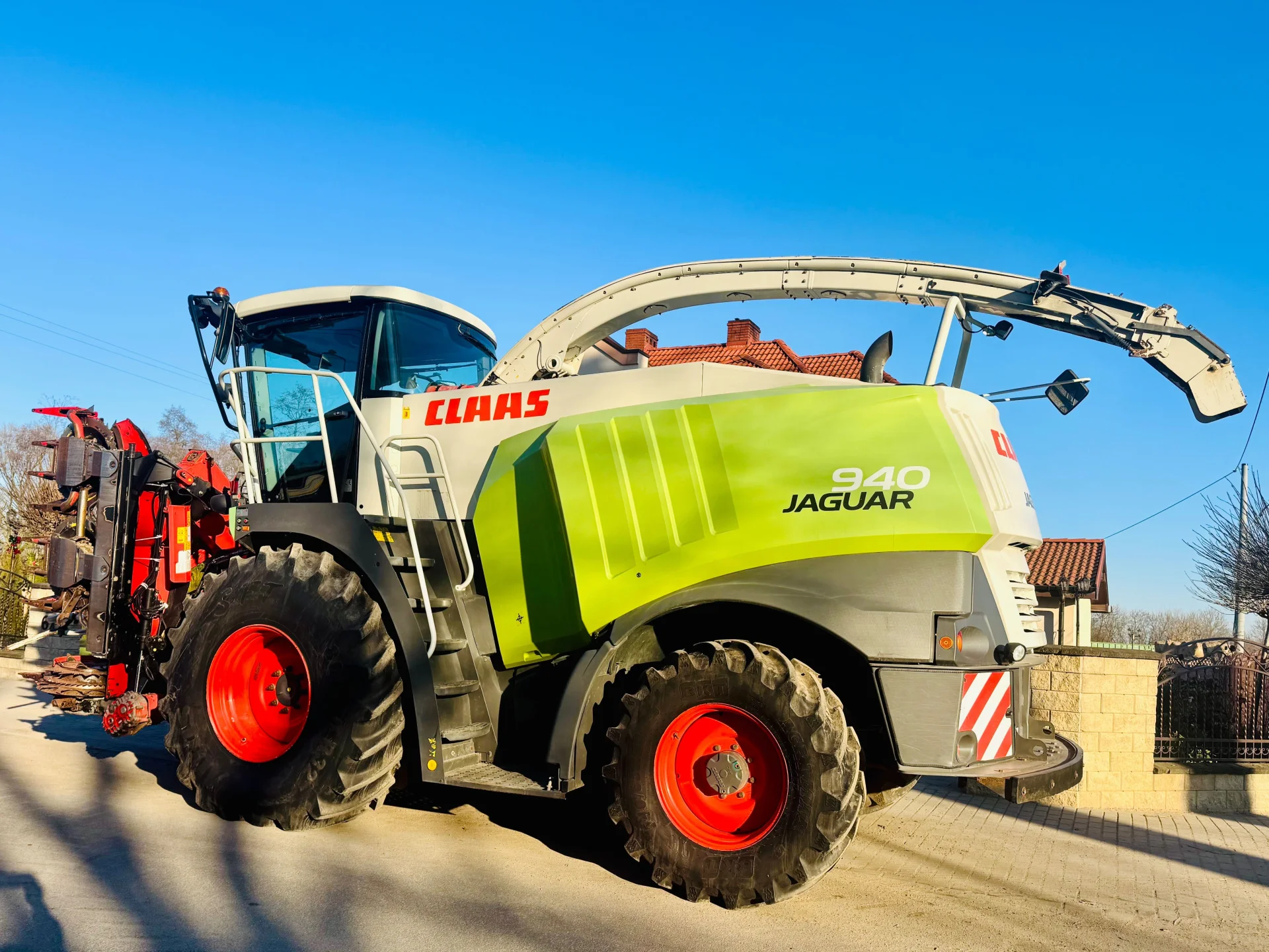 Sieczkarnia Claas Jaguar 940 Russocice