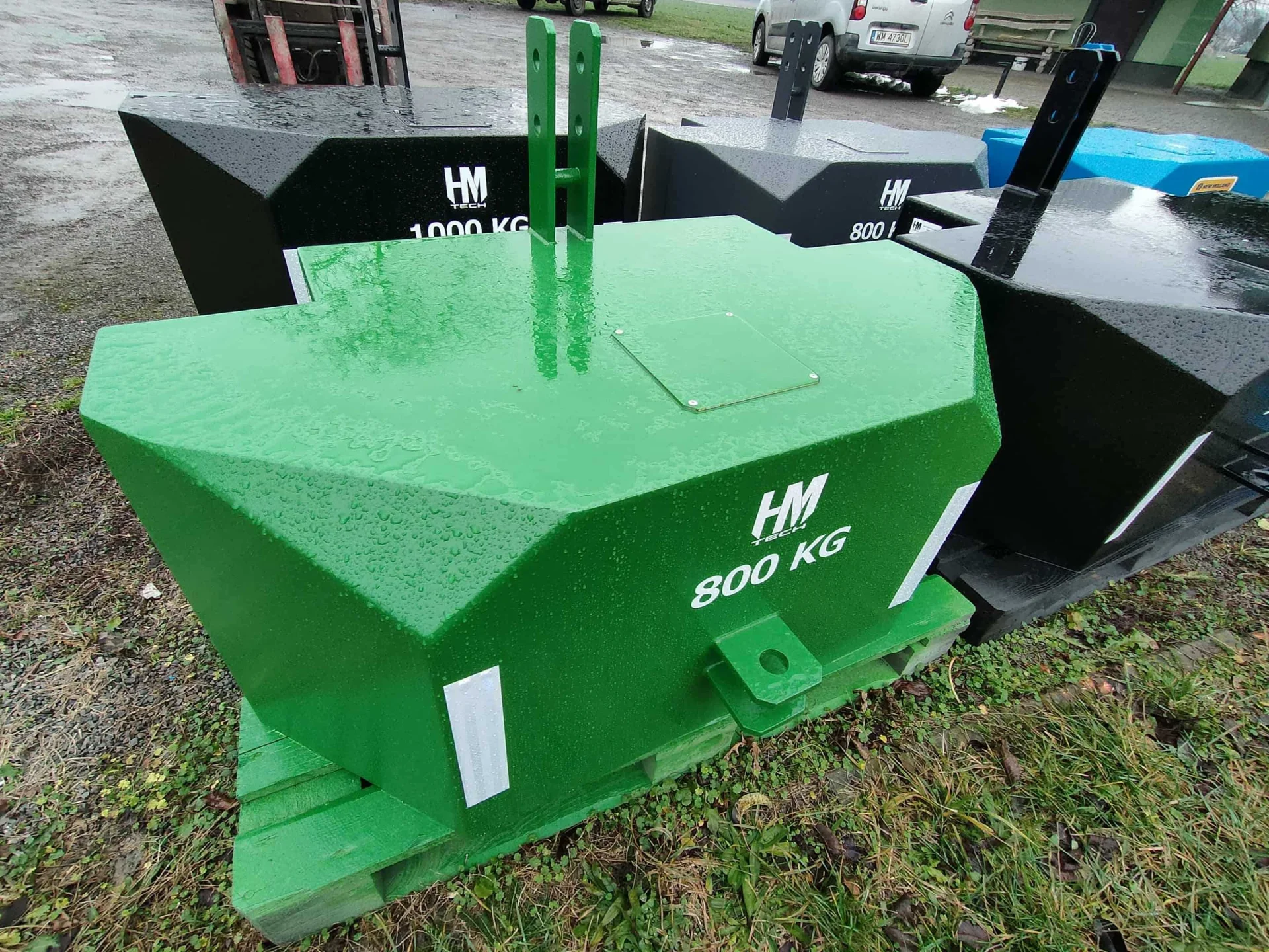 GOTOWY Metalowy Balast Obciążnik TUZ 600kg 800kg 1000kg 1200 CAŁY KRAJ Suwałki