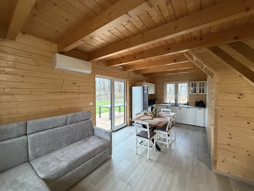 Domki na wyspie Wolin Kołczewo