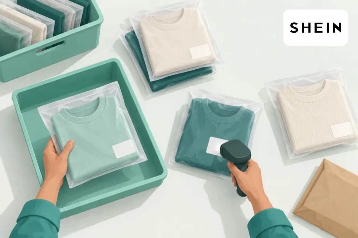 SHEIN Kąty Wrocławskie — sortowanie odzieży, praca magazynowa