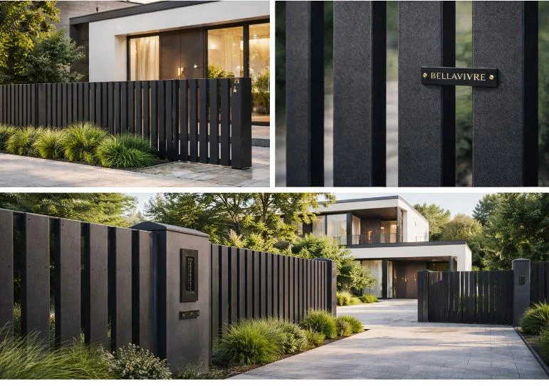 Sprzedam nowoczesne ogrodzenia grzebieniowe aluminiowe