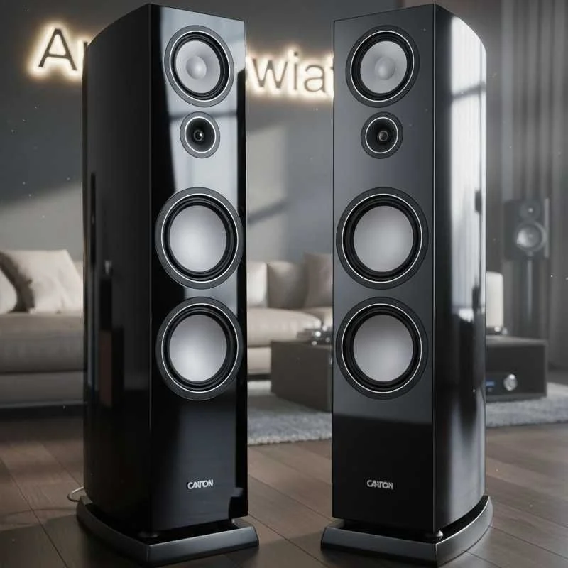 Aktywne Kolumny Podłogowe Canton Smart Vento 9 S2 Black HGL Stereo Skarżysko-Kamienna www.audioswiat.pl