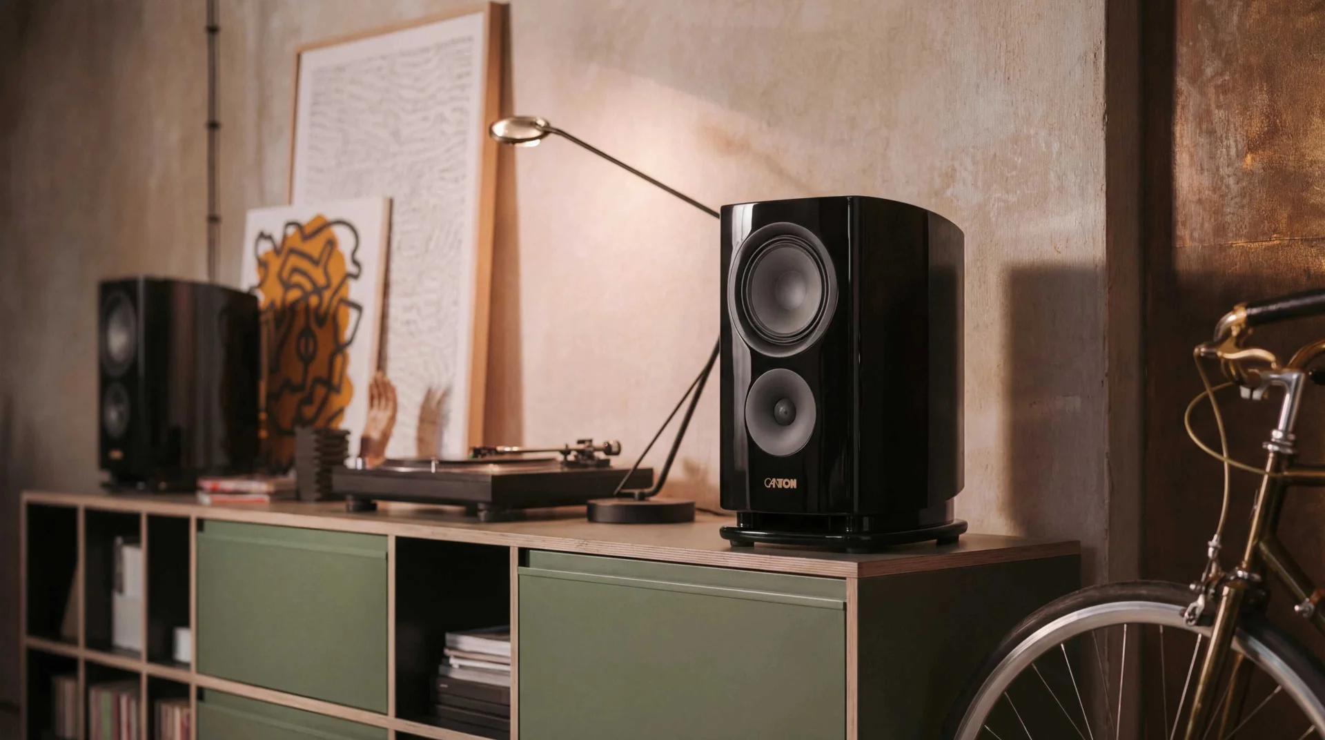 Kolumny Podstawkowe Canton Reference 9 Black Piano Finish Para Nowe Skarżysko-Kamienna www.audioswiat.pl