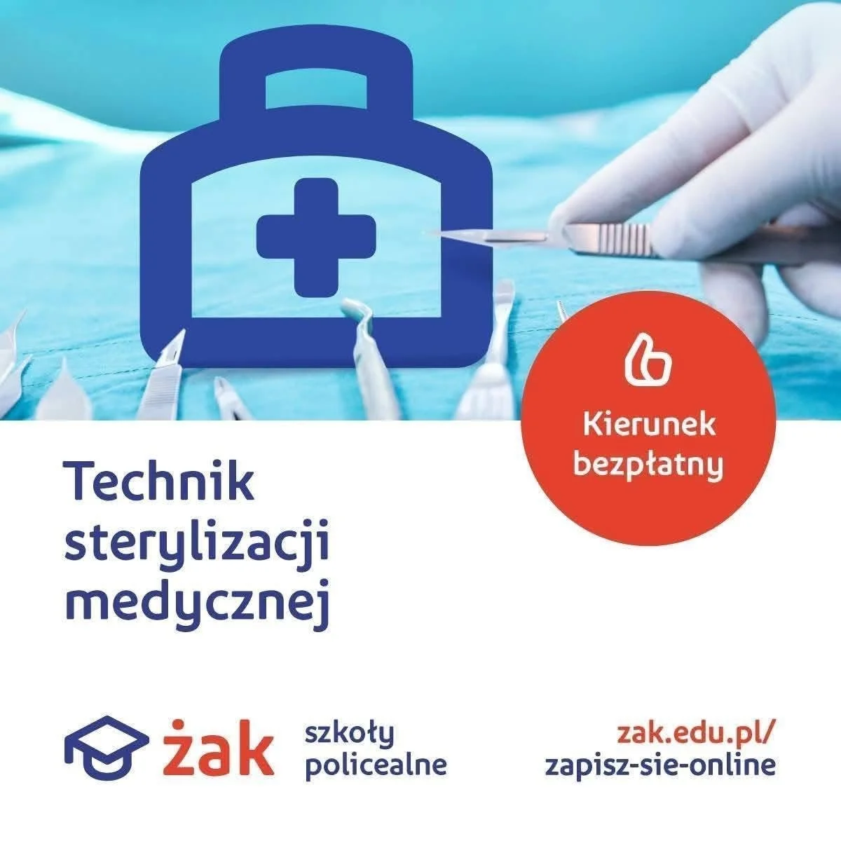 Zostań technikiem sterylizacji medycznej! Technik sterylizacji medycznej ! Żak Radomsko
