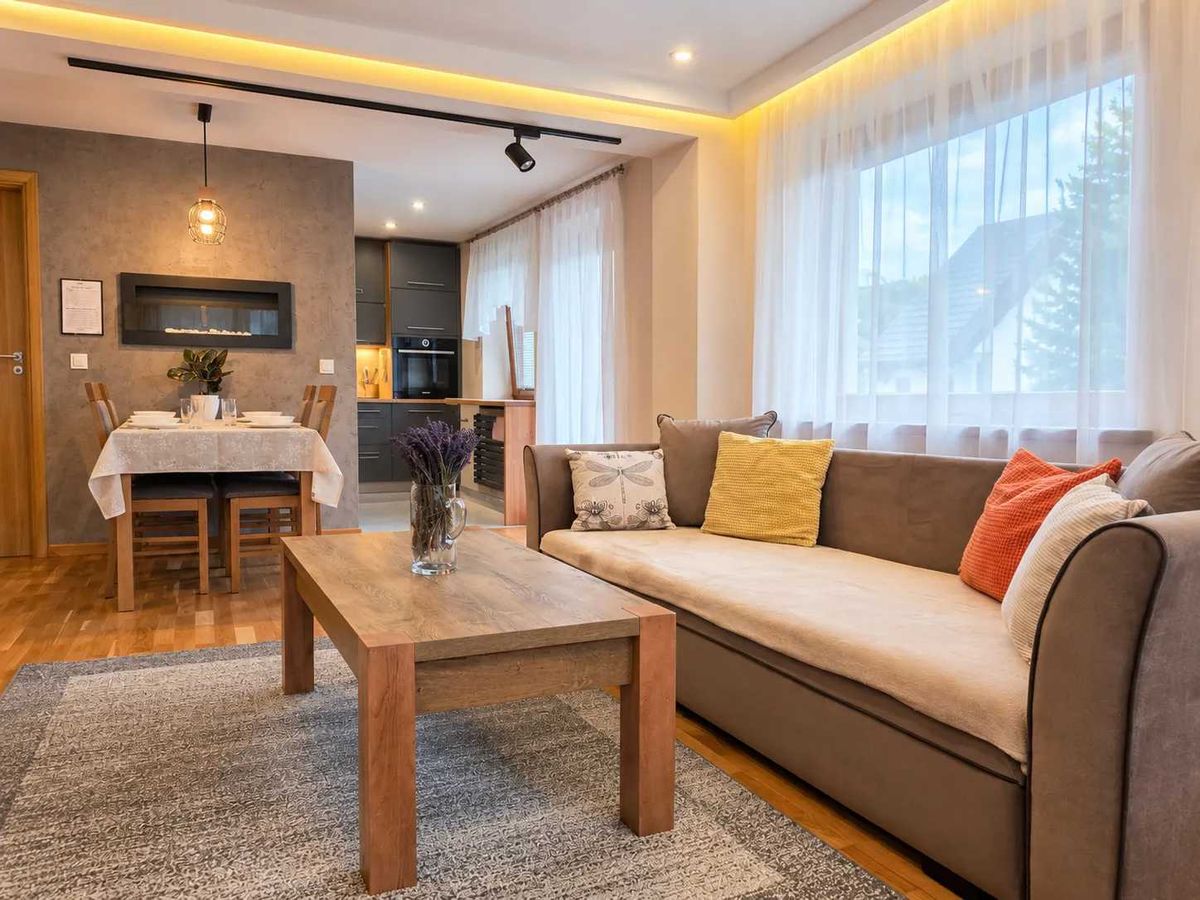 Apartament Noclegi Zakopane 5 osób | Boże Narodzenie, Sylwester, Ferie | widok na Tatry | parking gratis | Blisko Krupówek Zakopane