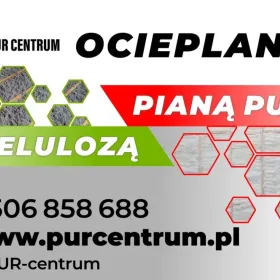 Ocieplenie ocieplanie izolacja pianą piana pianka PUR poddasza dachu