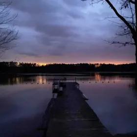 "Brzozówka" domek letniskowy Makowo k.Iławy jezioro Mazury, las