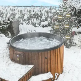 Dzisiaj Domek w górach jacuzzi na wyłączność, SAUNA,grota solna,narty