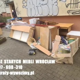 Odbiór,wywóz,utylizacja starych mebli Wrocław.Likwidacja mieszkań.