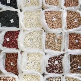 High-quality beans of various varieties