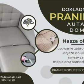 Pranie Tapicerki Samochodowej | Narożników Z DOJAZDEM DO KLIENTA