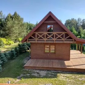 Mazury domki do wynajęcia domek całoroczny - bania z jacuzzi , sauna