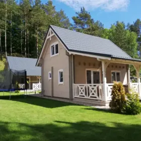 MAZURY domki całoroczne 4-8 os.- jezioro,łowisko,las SYLWESTER