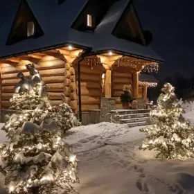 Domek z balią, jacuzzi w górach, k/ Zakopane