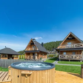 Domek z jacuzzi kominkiem Zakopane noclegi