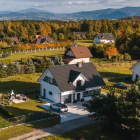 Urok Beskidów Lipowa - domek w górach