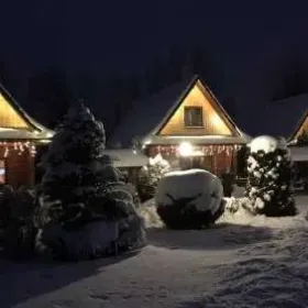 Domek Nad Rozlewiskiem BALIGRÓD kominek +grzejniki