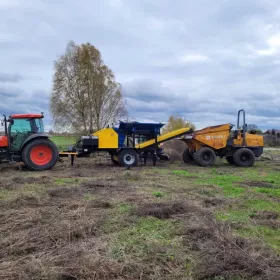 Usługi kruszarką szczękową, WYNAJEM KRUSZARKI SZCZĘKOWEJ