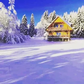 Noclegi,Bieszczady ferie zimowe DoMarka Smerek